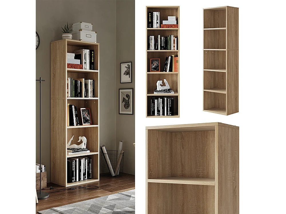 Libreria sonoma 40x24x132 bob