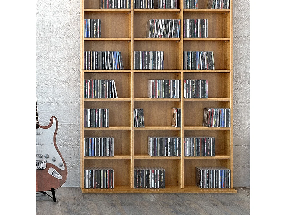 Cd-Regal buche 102x16x178 jukebox