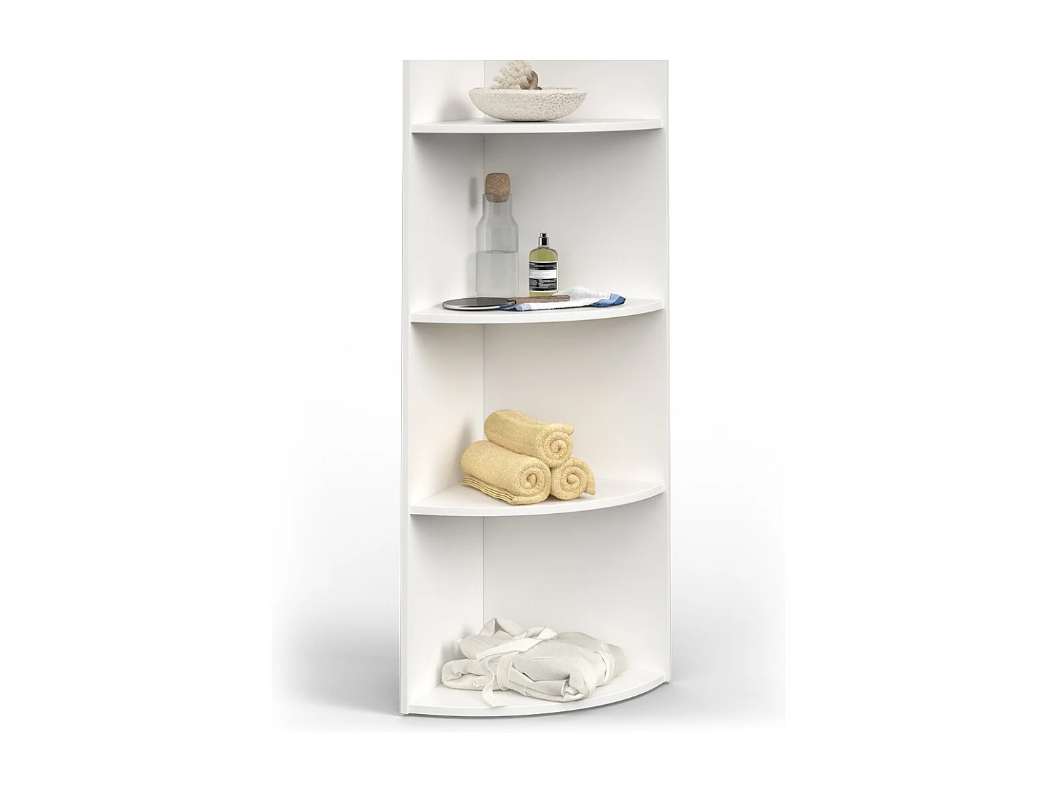 Étagère dangle blanc 40x40x180 ecki