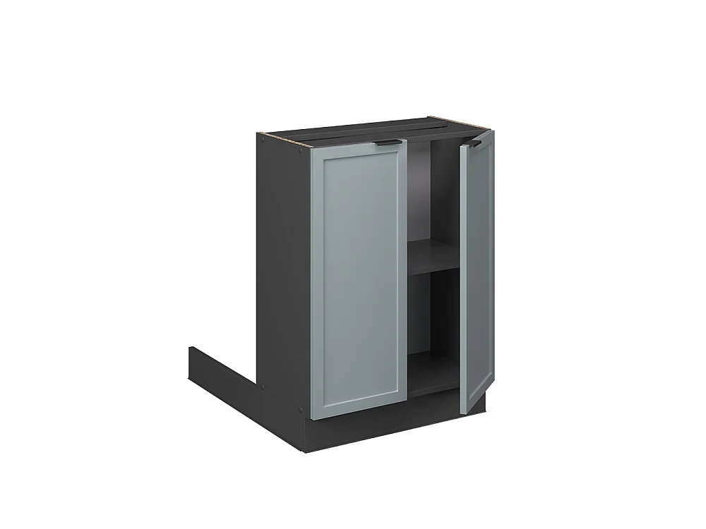 Kitchen island light blue-grey 60x70x82 fame-line