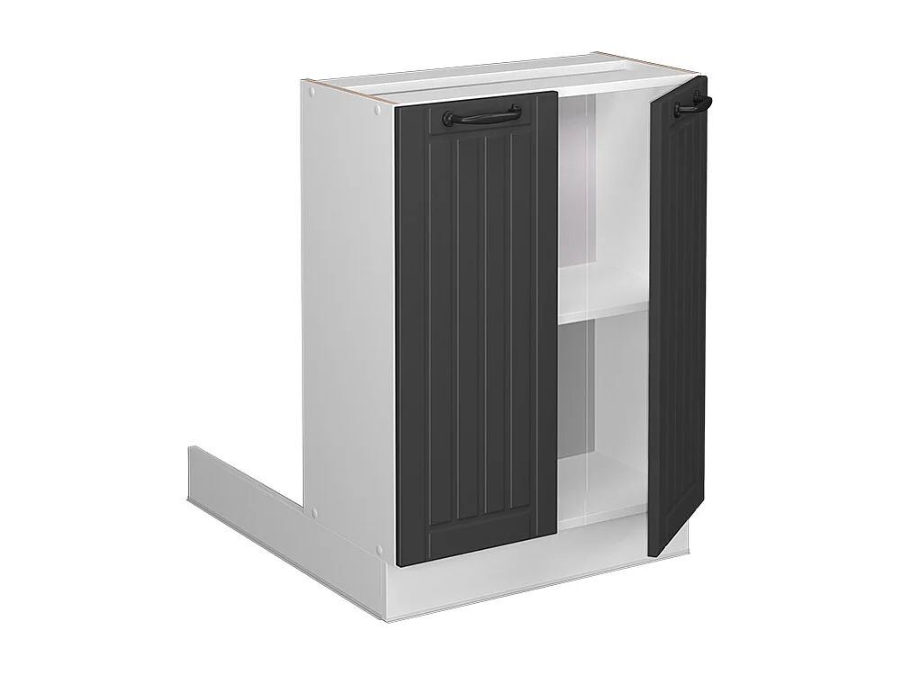 Îlot de cuisine anthracite campagne 60x30x82 fame-line