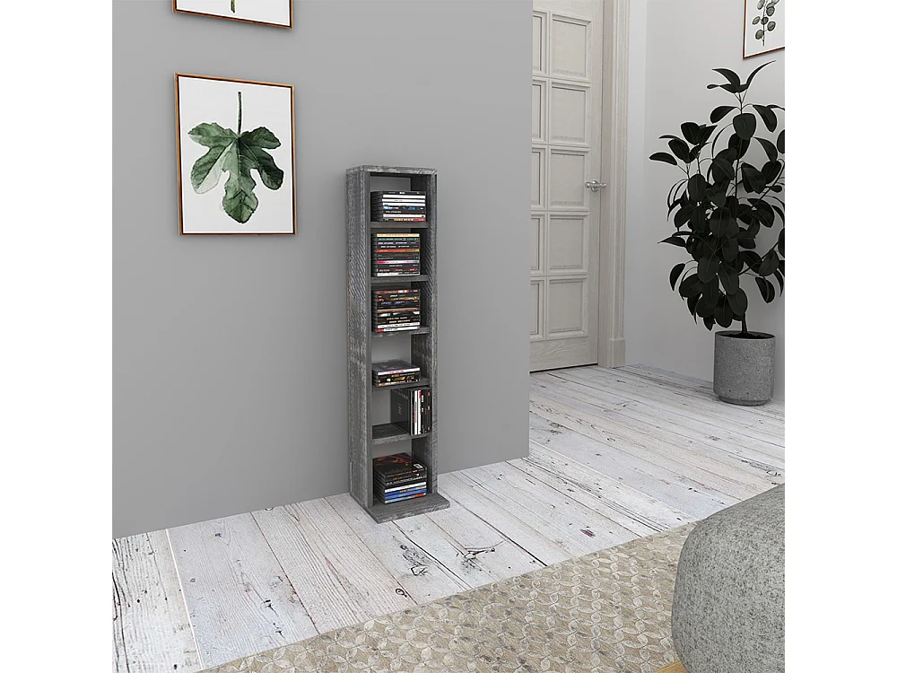 Étagère CD béton 21x20x91.8