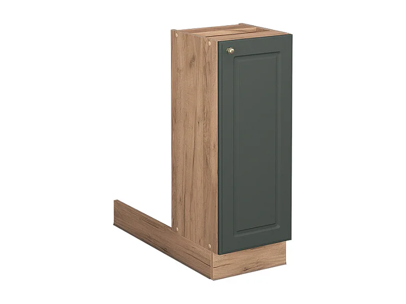 Isola cucina verde-oro country house 30x70x82 fame-line