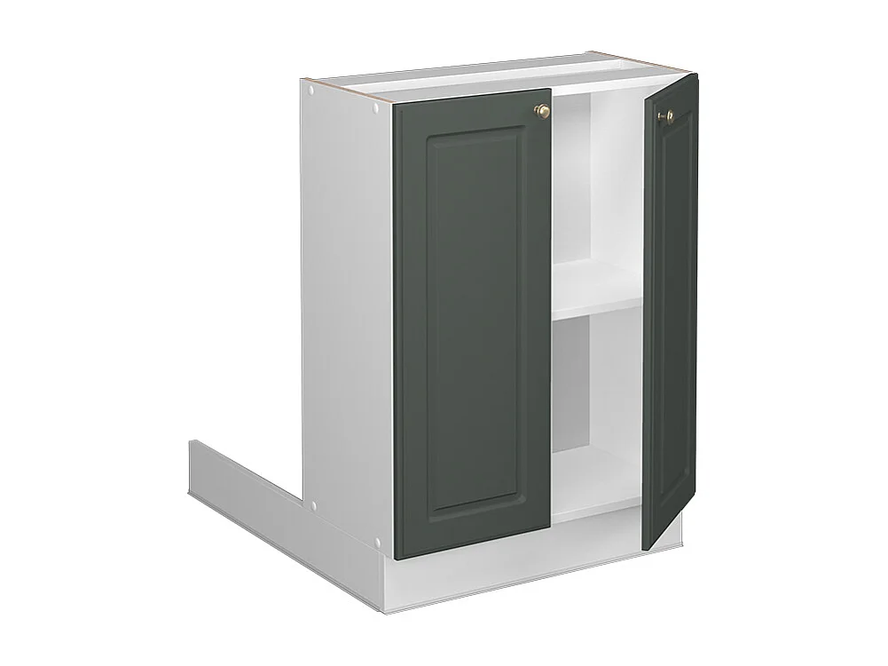 Kücheninsel grün-gold landhaus 60x30x82 fame-line