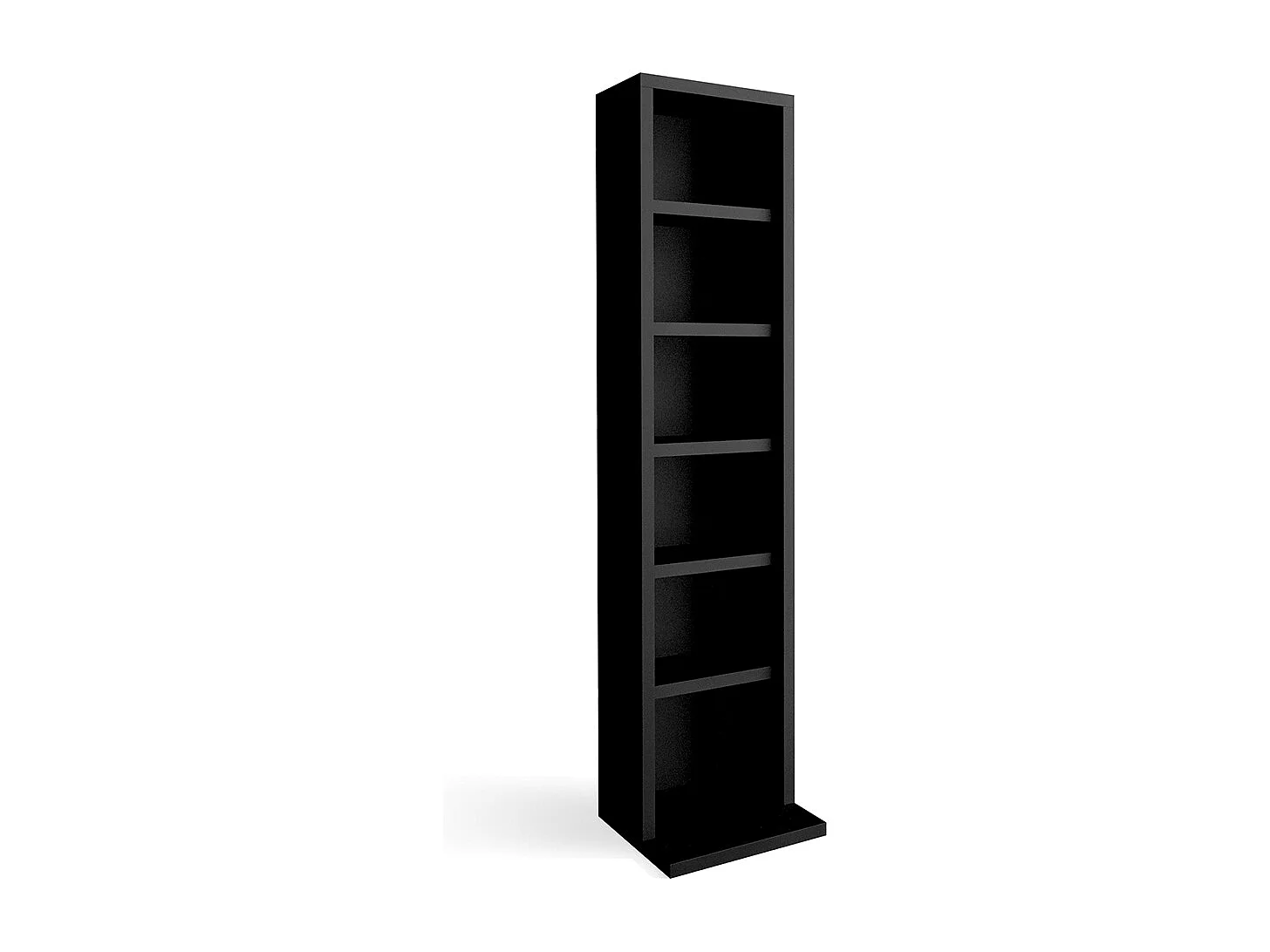 Étagère CD noir 21x20x91.8