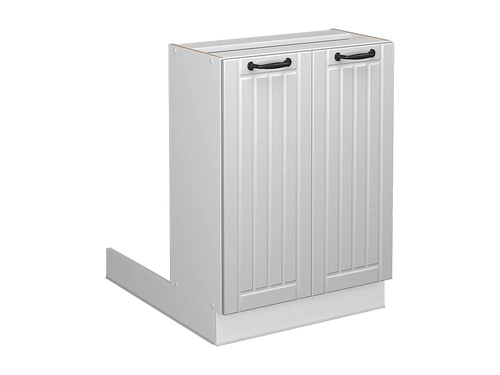 Îlot de cuisine blanc campagne 60x30x82 fame-line