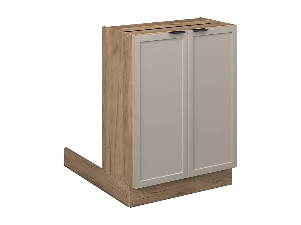 îlot de cuisine grisbeige 60x30x82 fame-line