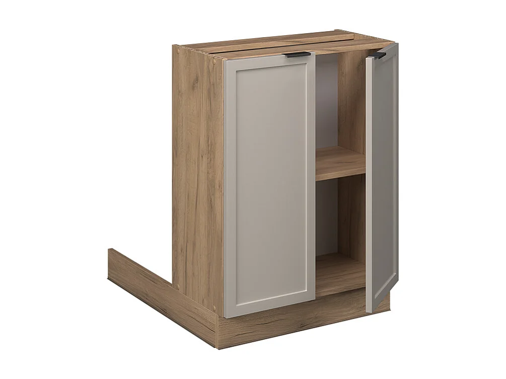 îlot de cuisine grisbeige 60x30x82 fame-line