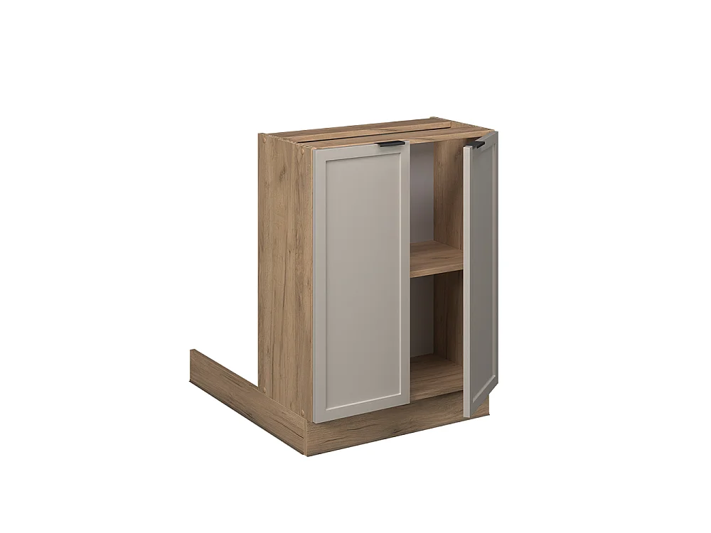 îlot de cuisine grisbeige 60x30x82 fame-line
