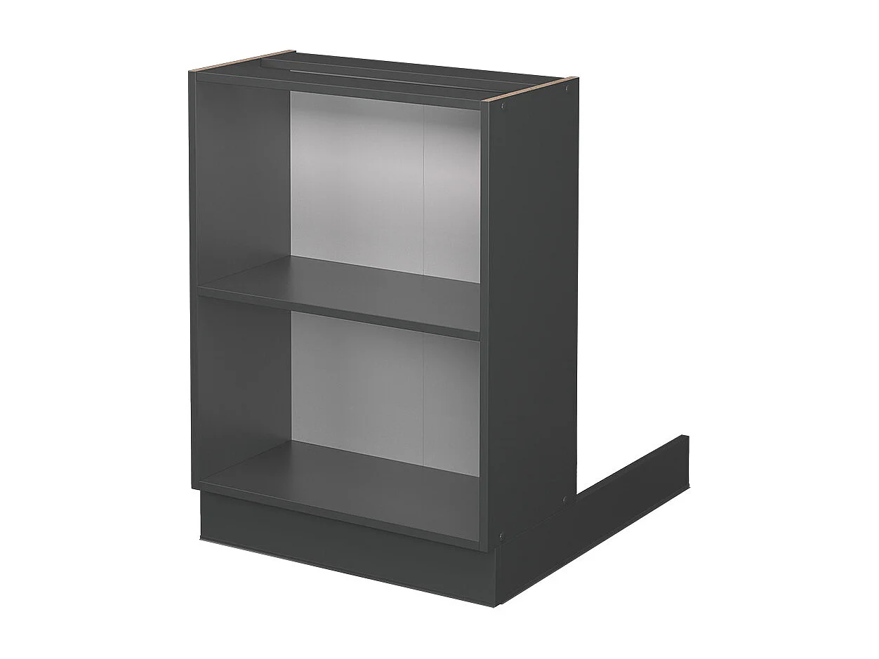 Îlot de cuisine anthracite 60x70x82 fame-line