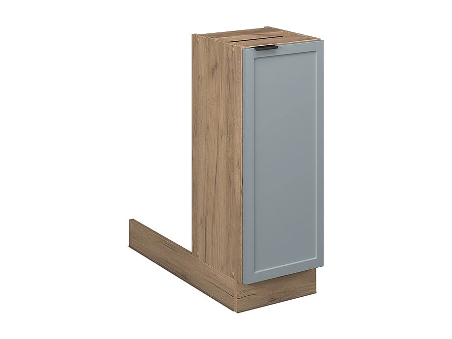 Isola cucina blu-grigio chiaro 30x70x82 fame-line