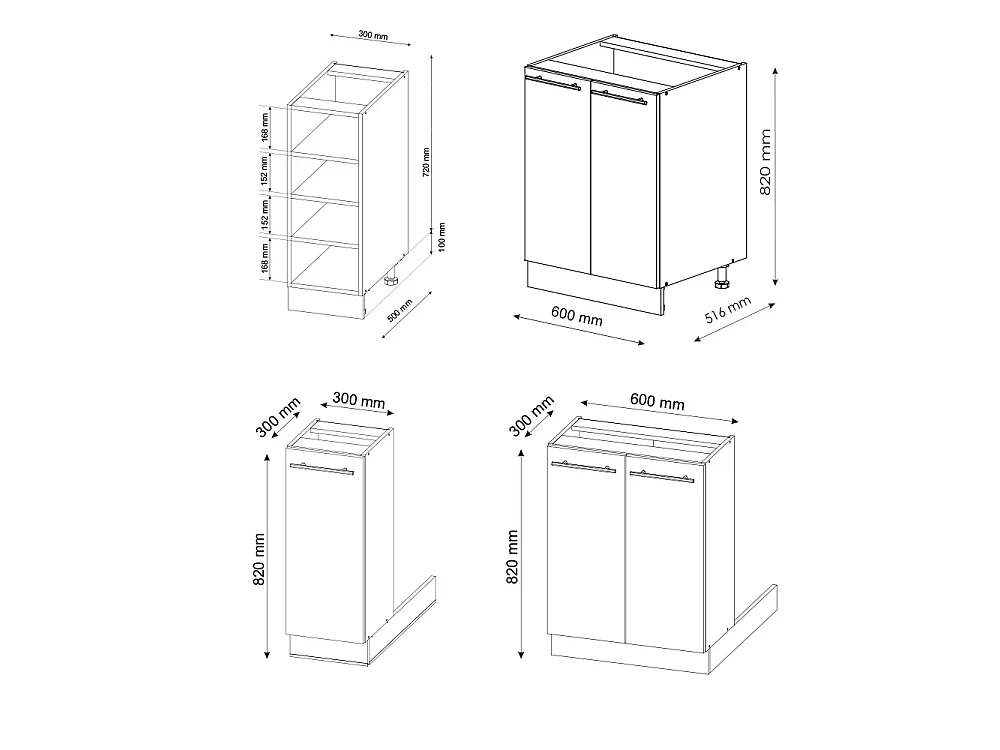 Wyspa kuchenna biały dworek/antracyt 90x60x82 fame-line