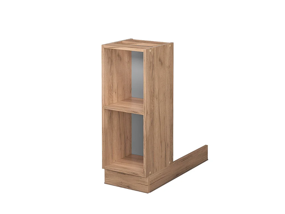 Îlot de cuisine chêne de force doré 30x70x82 fame-line