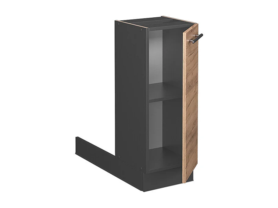 Îlot de cuisine chêne de force doré 30x70x82 fame-line