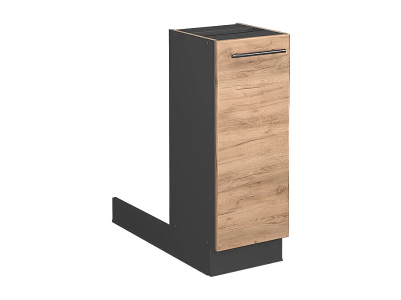 Îlot de cuisine chêne de force doré 30x70x82 fame-line