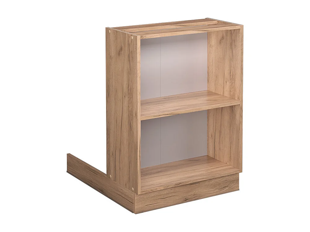 Îlot de cuisine chêne de force doré 60x30x82 fame-line