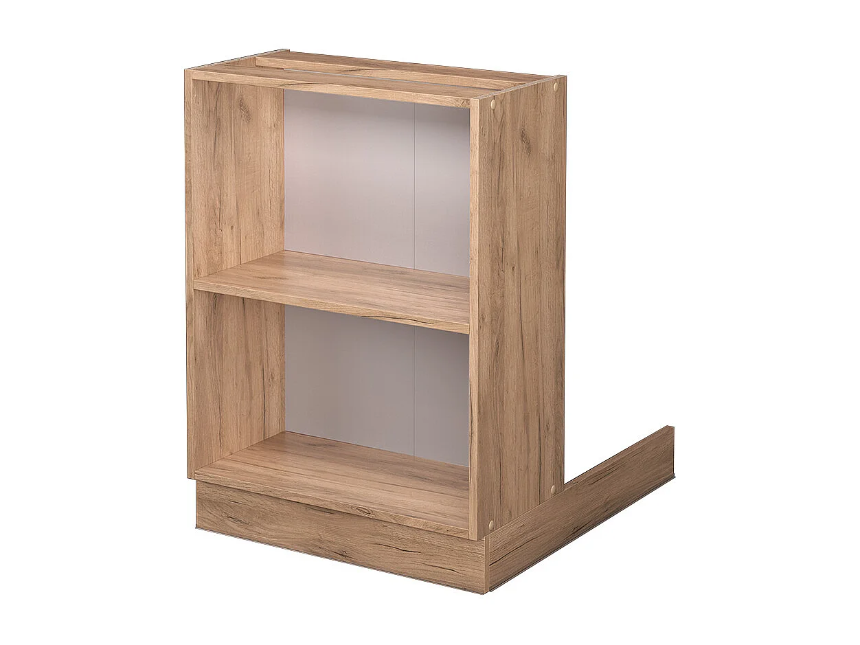 Îlot de cuisine chêne de force doré 60x30x82 fame-line