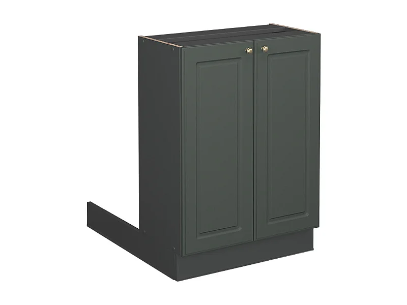 Kücheninsel grün-gold landhaus 60x70x82 fame-line