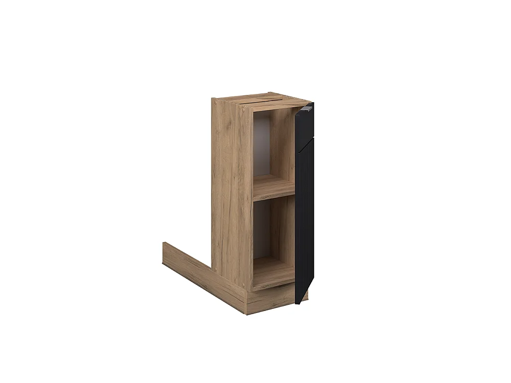 Isola cucina Nero rigato 30x70x82 fame-line