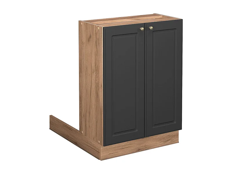 Isola cucina antracite-oro 60x30x82 fame-line