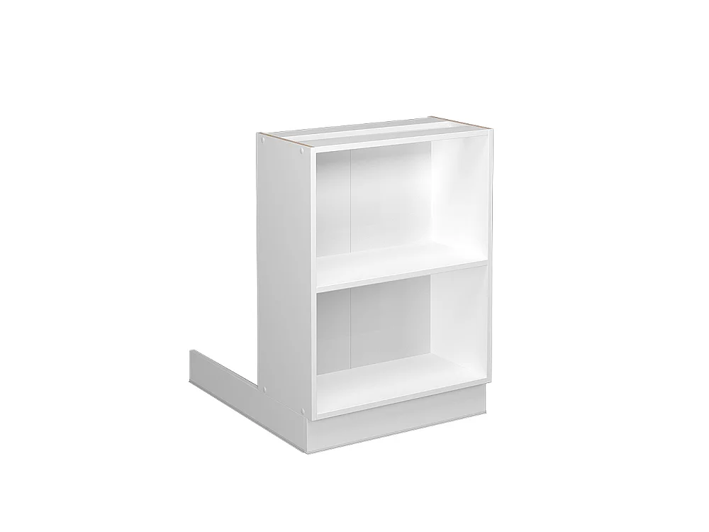 Armário de cozinha com ilha branco 60x30x82 fame-line