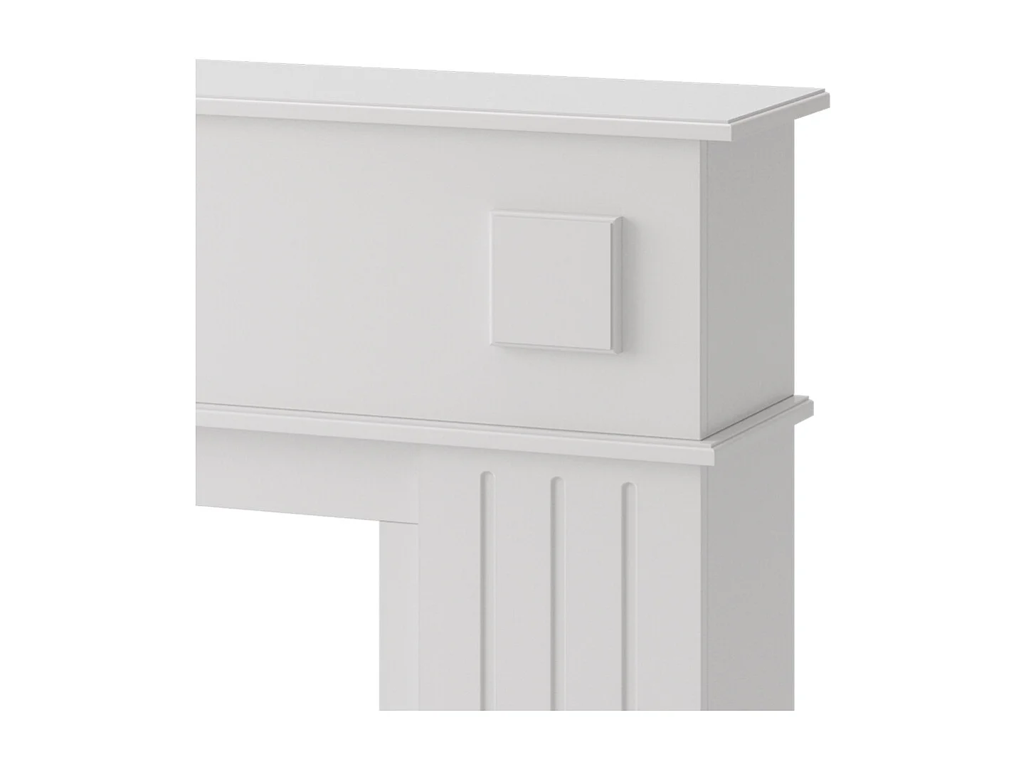 Marco para chimenea blanco 109x26x100