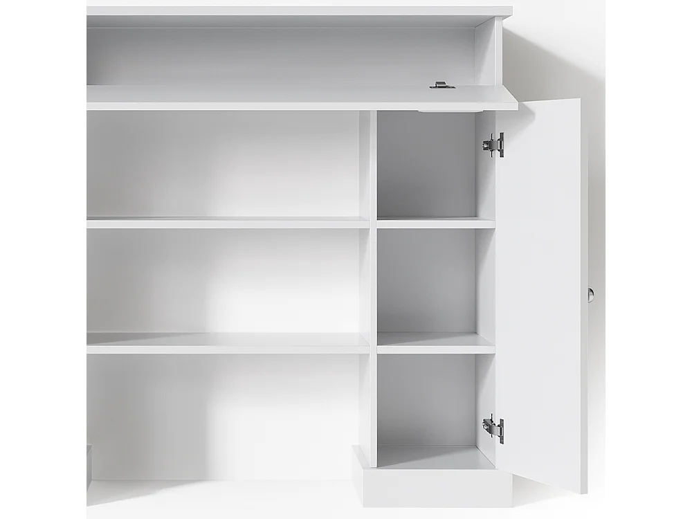 Entourage de cheminée blanc 119.5x27.3x103