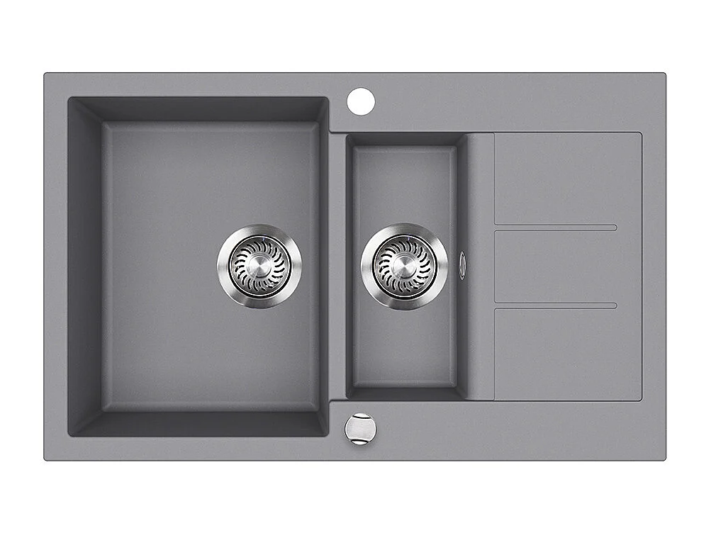 Evier gris 80x50x20 seattle