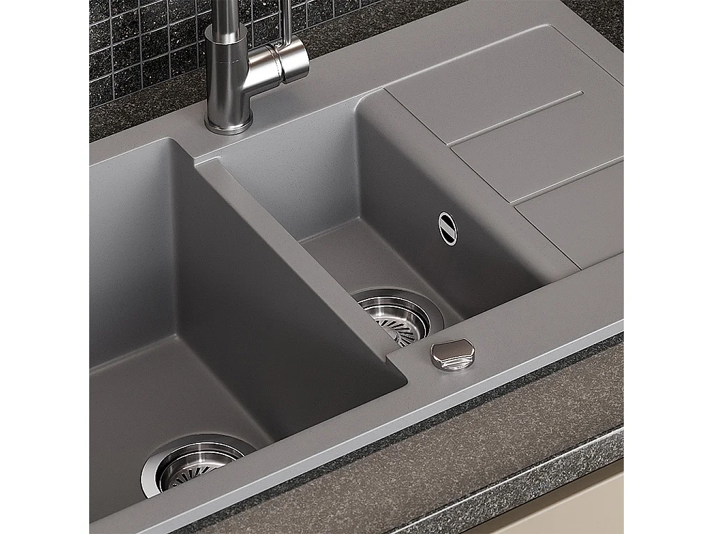 Evier gris 80x50x20 seattle