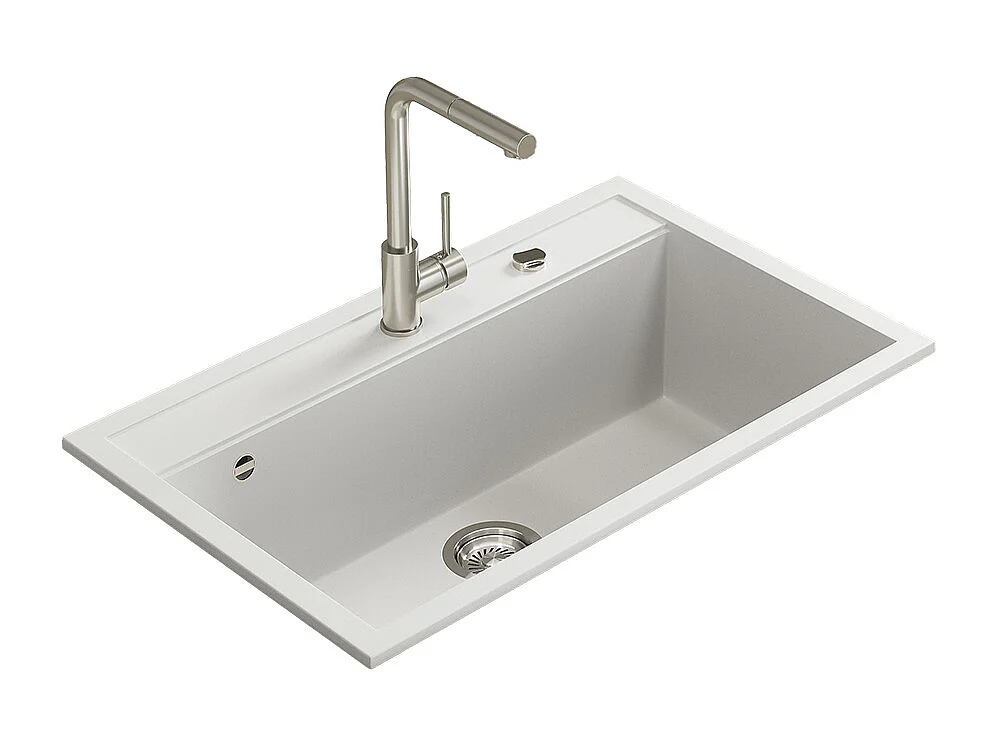 Evier blanc 80x51x20 sydney