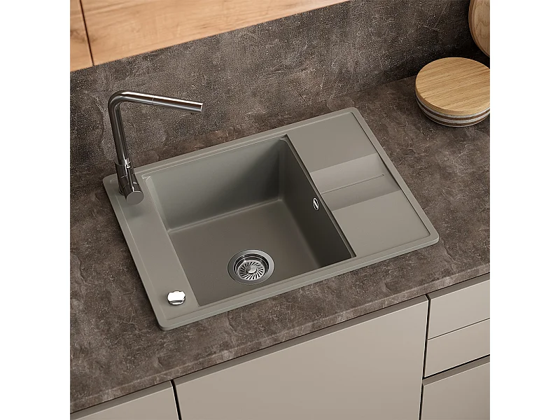 Lavello calcestruzzo 67x50x20 osaka