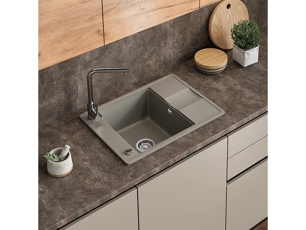 Spülbecken beton 67x50x20 osaka