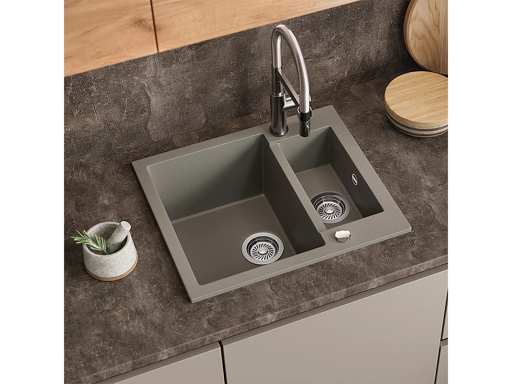 Sink concrete 58x50x28 prag