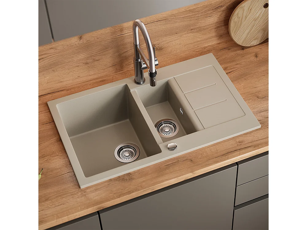Sink beige 80x50x20 seattle