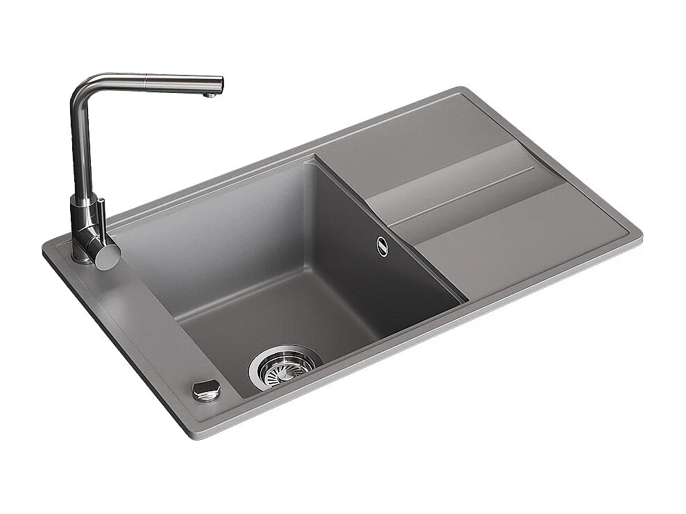 Spülbecken grau 78x50x20 kyoto