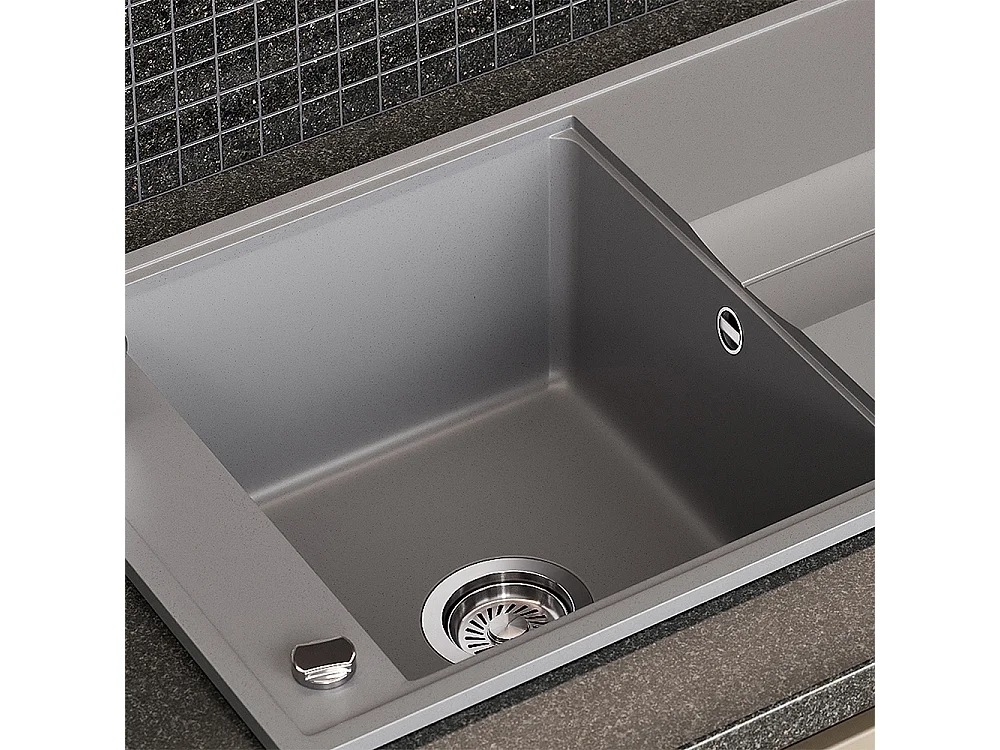 Evier gris 78x50x20 kyoto