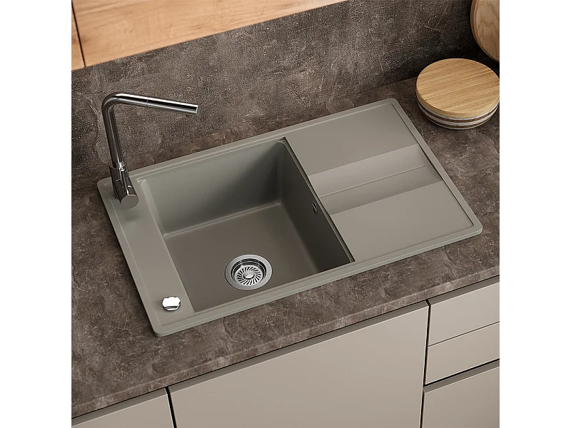 Zlewozmywak beton 78x50x20 kyoto