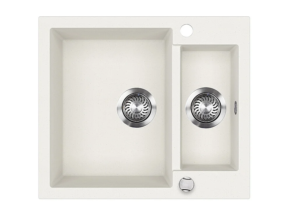 Evier blanc 58x50x28 prag