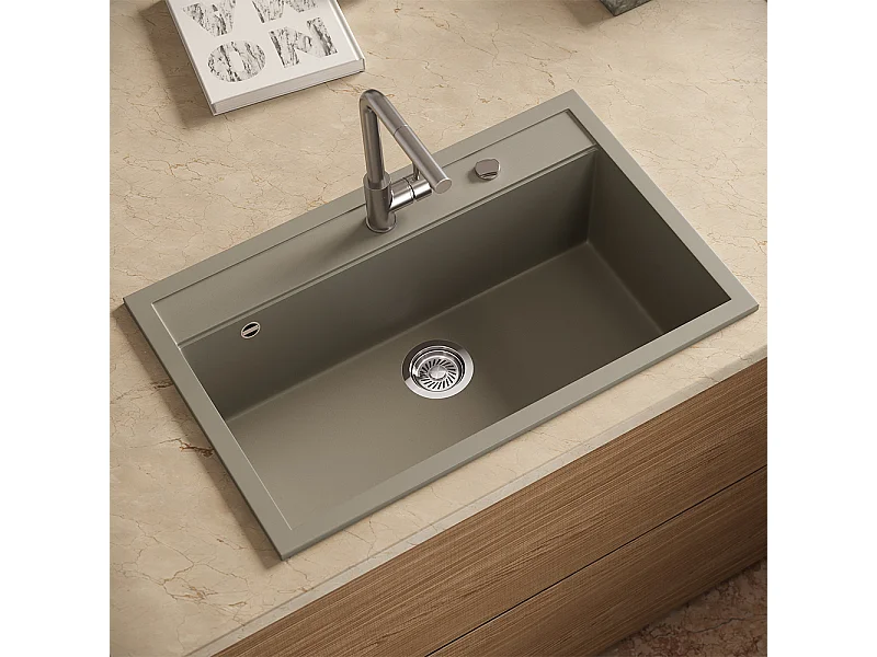 Lavello calcestruzzo 80x51x20 sydney