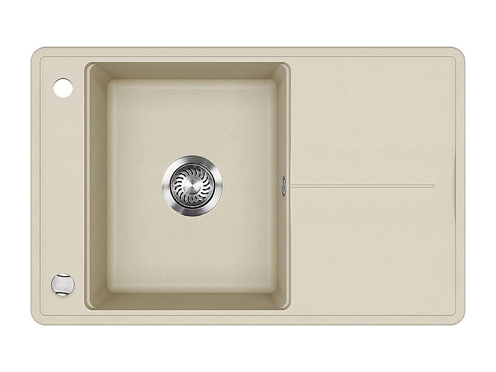 Spülbecken beige 78x50x20 kyoto