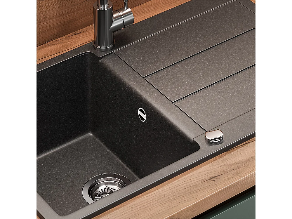 Evier noir 78x50x20 kapstadt