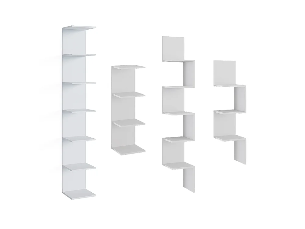 Étagère blanc 30x28x190 paolo