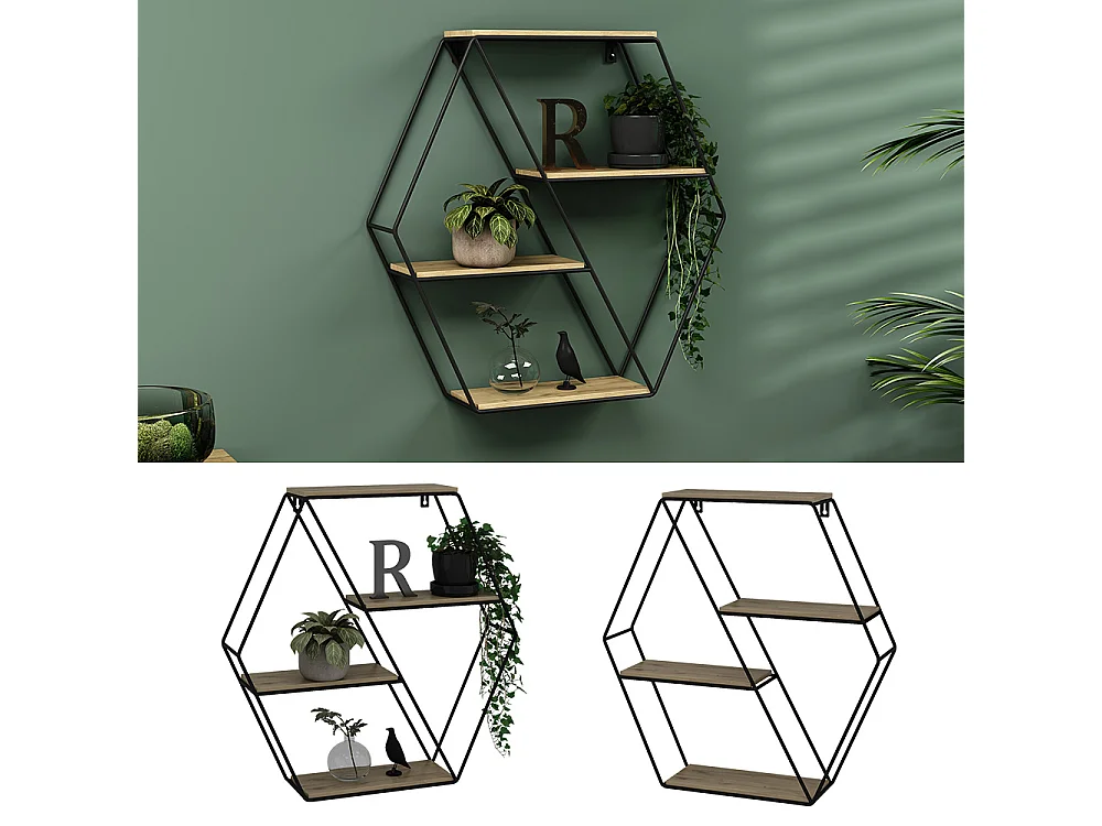 Étagère chêne 51x11x52 fyrk