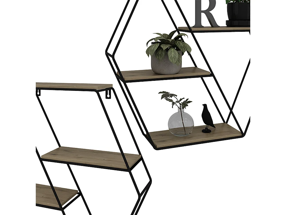 Étagère chêne 51x11x52 fyrk