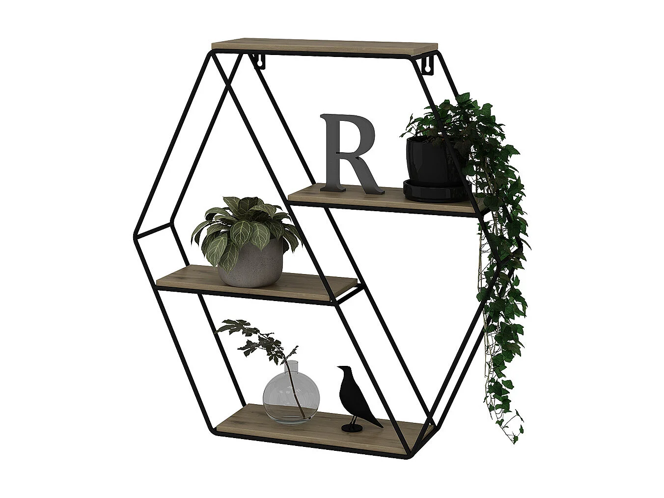 Étagère chêne 51x11x52 fyrk