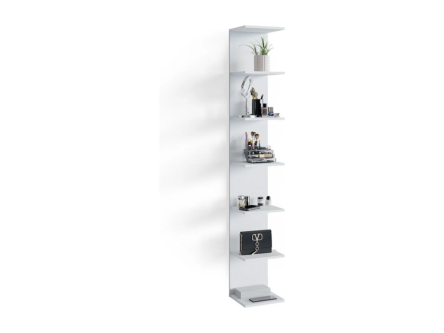 Étagère blanc 30x28x190 paolo