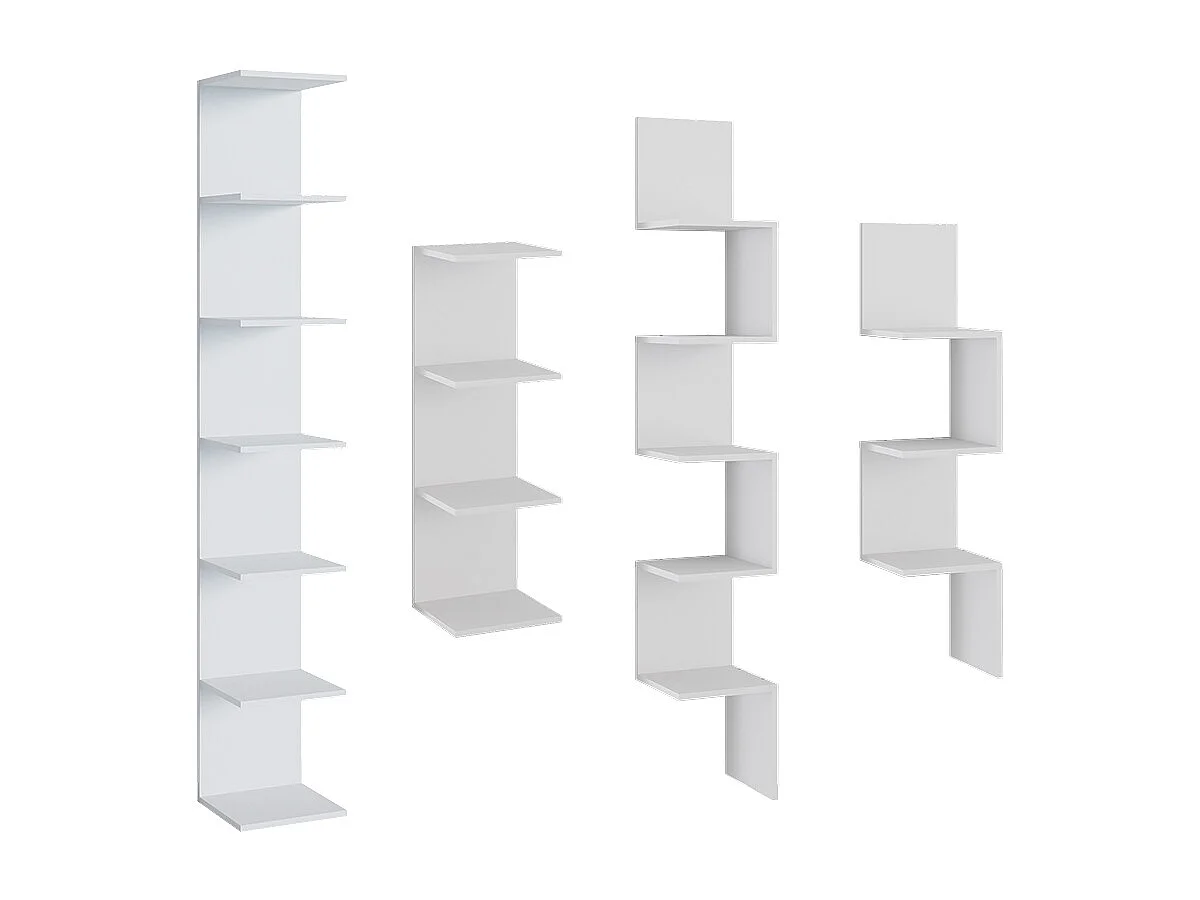 Étagère blanc 30x28x190 paolo