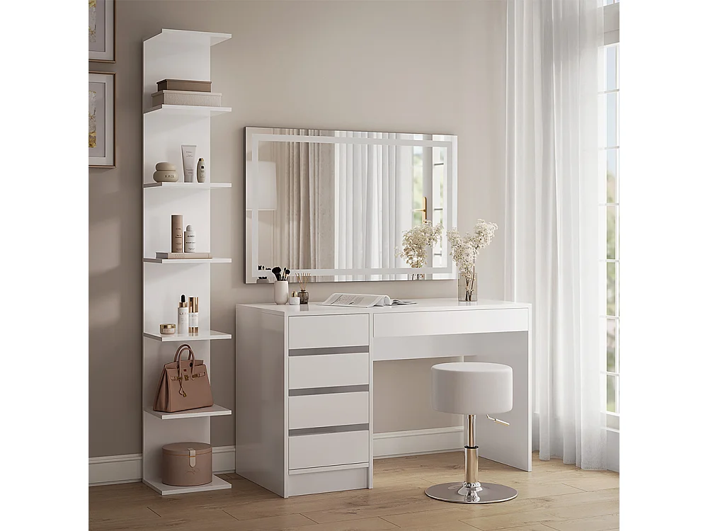 Étagère blanc 30x28x190 paolo