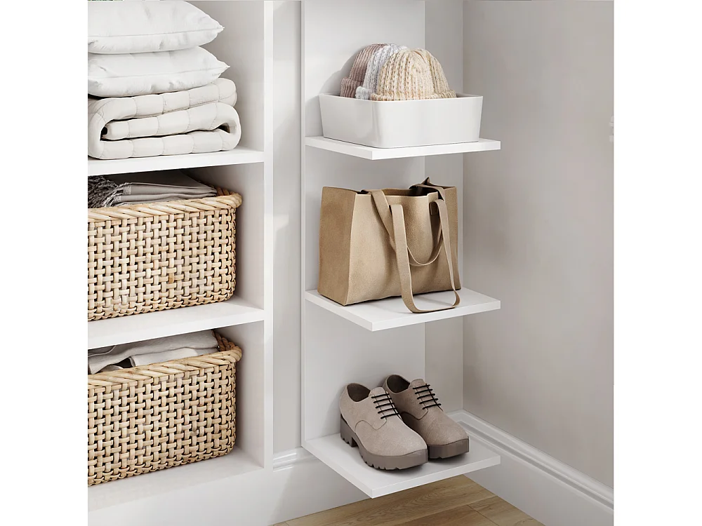 Étagère blanc 30x28x190 paolo