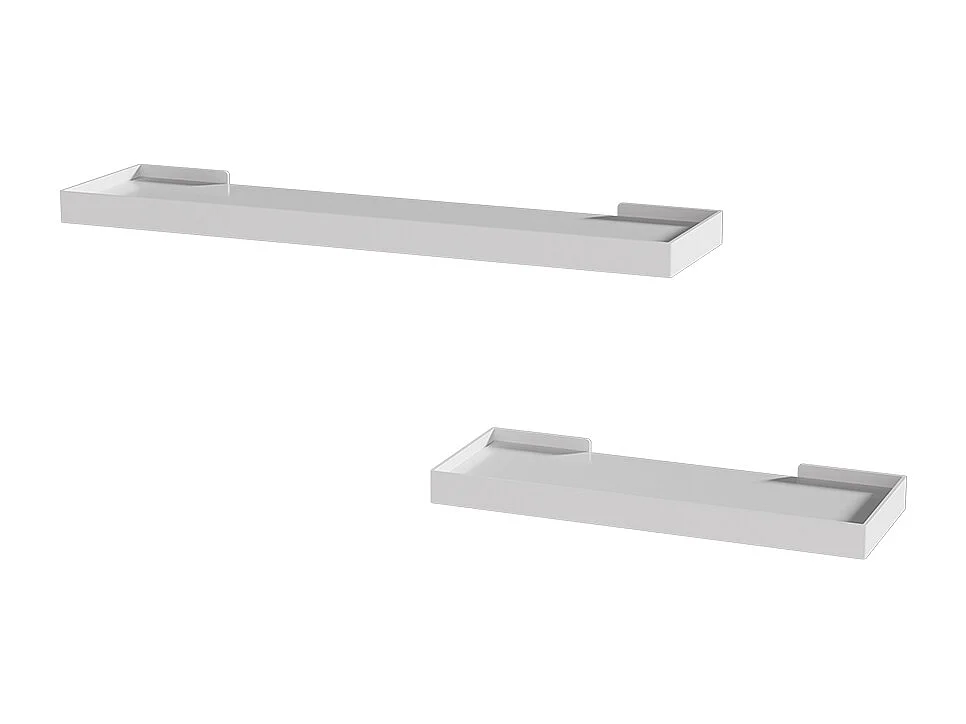 étagère murale blanc 60x15x3 erni